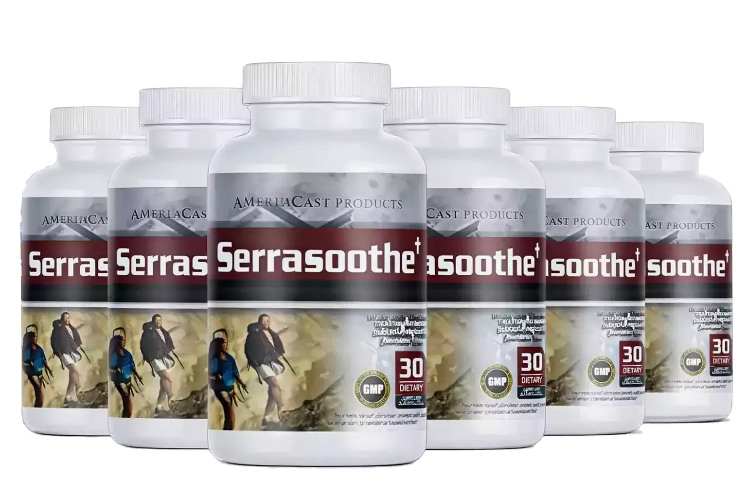 Serrasoothe 6 bottles